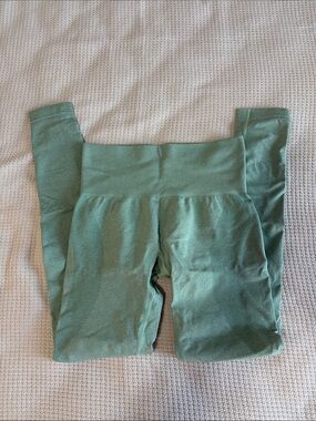 Amazon Women's High-Waist Green Active Leggings